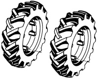 agria Triebr&auml;der 4.00-10 AS (Paar) f&uuml;r...