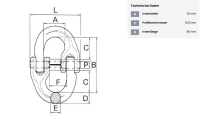 Kramp Connex-Verbindungsglied 13mm