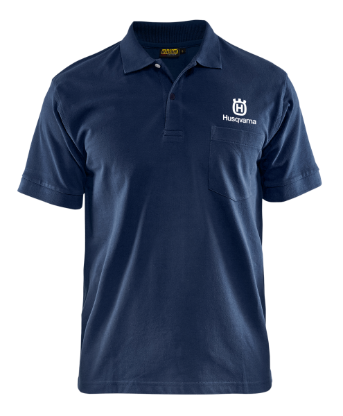 Husqvarna Poloshirt UV- Schutz, Unisex, marine, Gr. XXL