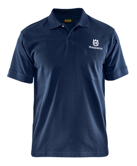 Husqvarna Poloshirt Herren, marine, Gr. XXXXL