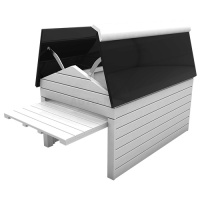 AM Robots Mähroboter-Garage mit autom. Toröffner &