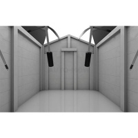 AM Robots Mähroboter-Garage mit autom. Toröffner &