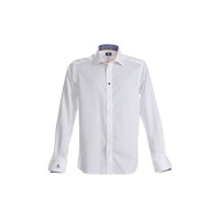 Husqvarna Business Hemd Herren, wei&szli gallery