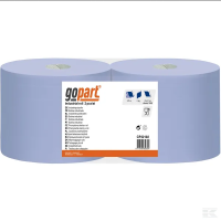 goPart Papierhandtuch Midi, blau 23cm x 370m, 2-lagig