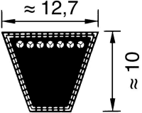 Keilriemen SPA 13x1120 Optibelt