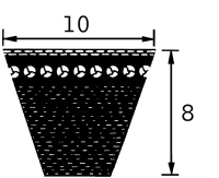 Keilriemen gezahnt La 10x617 gallery 44_2nd