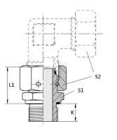 Verschraubung vorm. 12L R1/2