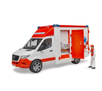 Bruder MB Sprinter Krankenwagen mit Fahr gallery