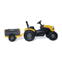 STIGA pedalgesteuerter Spielzeug-Rasentraktor Mini T-300 4