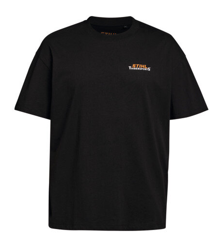 STIHL T-Shirt Gr. XL AXE OVERSIZED Schwarz