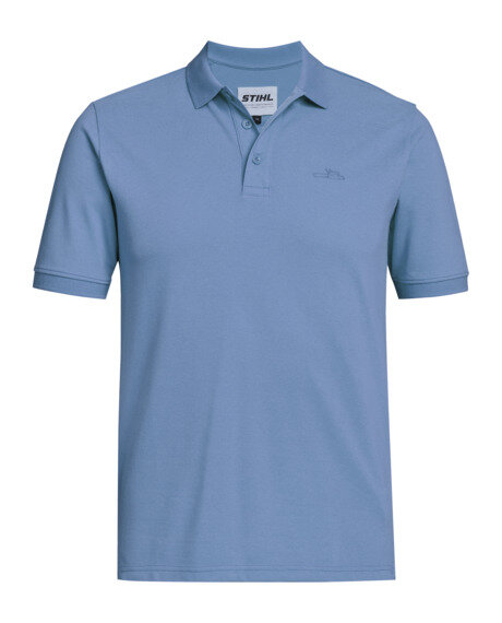 STIHL Poloshirt Gr. S ICON BLUE Blau