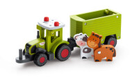Claas Spielzeug-Traktor AXION 870 + Viehanhänger...