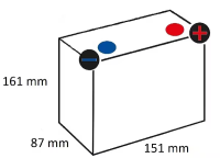 Batterie 12V 14Ah 230A geschlossen 2