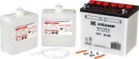 Batterie 12V 24Ah 220A + Säurepaket 1