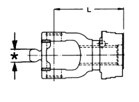 Walterscheid Aufsteckgabel QSG W2380 KNP1 3/8-6 KPL 125...