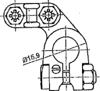 Batterieklemme rechts - 2