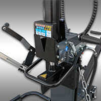 Jansen Holzspalter TS-12E, 12t mit Stammheber, Elektromotor 