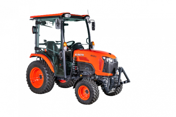 Kubota Kompakttraktor B2-261 HDB mit Kabine - inkl.  Frontzapfwelle & Fronkraftheber