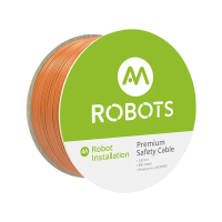 AM Robots Premium Sicherheitskabel Orange , Ø 3,8 mm,