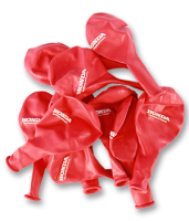 Honda Luftballons, rot (50 Stück)