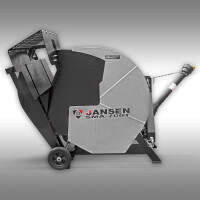 Jansen Traktor Wippsäge, Brennholzsäge SMA-700T, 7