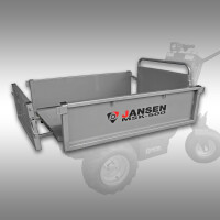 Jansen Flachmulde für Elektrodumper MSK-500, Schubkarre
