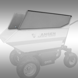 Jansen Muldenaufsatz für Elektrodumper MSK-500, Schubka
