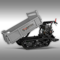 Jansen Raupendumper RD-800, hydr. Mulde, productbox