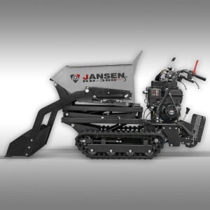 Jansen Raupendumper RD-300proS, hydraulisch, Hochkippsystem,