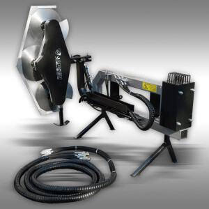 Jansen Astsäge AS-600, Astschere, Traktor, Frontlader, 