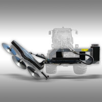 Jansen Astsäge AS-600, Astschere, Traktor, Frontlader, 