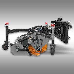 Jansen Traktor Kehrmaschine JK-130, Euroaufnahme, KAT.1+2, P