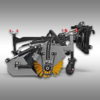 Jansen Traktor Kehrmaschine JK-200, Euroaufnahme, KAT.1+2, P