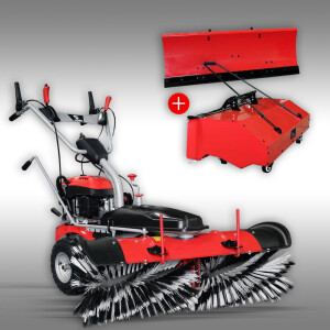 Jansen Kehrmaschine MKB-500E inkl. Schneeschild+Behälte