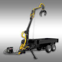 Jansen Lademulde für Holzrückewagen HRW-15 3
