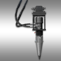 Jansen Kegelspalter JSK-350-PG, Spaltkegel, Drillkegel, Holz