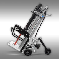 Jansen Holzspalter TS-22, 22 t mit Stammheber, Zapfwellenant