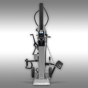 Jansen Holzspalter TS-22E, 22 t mit Stammheber, Elektromotor