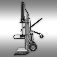 Jansen Holzspalter TS-22E, 22 t mit Stammheber, Elektromotor