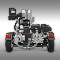 Jansen Holzspalter HS-20DS63K Benzin+Elektromotor, 20 t, 60 