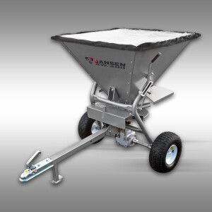 Jansen Streuwagen SW-200, Nachlaufstreuer, Düngerstreue