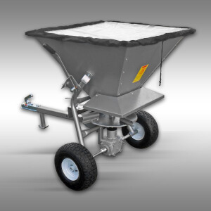 Jansen Streuwagen SW-200, Nachlaufstreuer, Düngerstreue