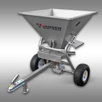 Jansen Streuwagen SW-200, Nachlaufstreuer, Düngerstreue