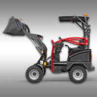Jansen Hoflader HL-500E, Elektroantrieb, Radlader, Kompaktla