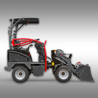 Jansen Hoflader HL-500E, Elektroantrieb, Radlader, Kompaktla