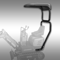 Jansen Optionales Dach für den Mikrobagger MB-500 1