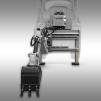 Jansen Heckbagger BHSM-175 inkl. 300 mm Schaufel, Anbaubagge