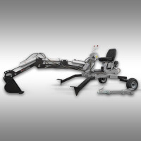 Jansen MB-360° Benzin Schreitbagger inkl. 20cm Löff