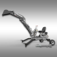 Jansen MB-360° Benzin Schreitbagger inkl. 20cm Löff