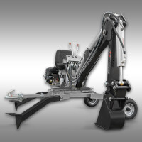 Jansen MB-360° Benzin Schreitbagger inkl. 20cm Löff